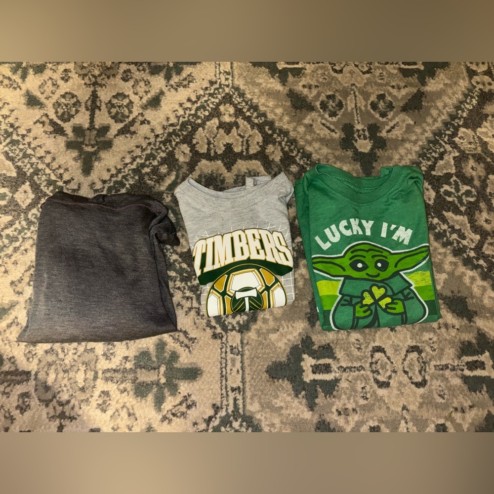 Boys 4 Shirts